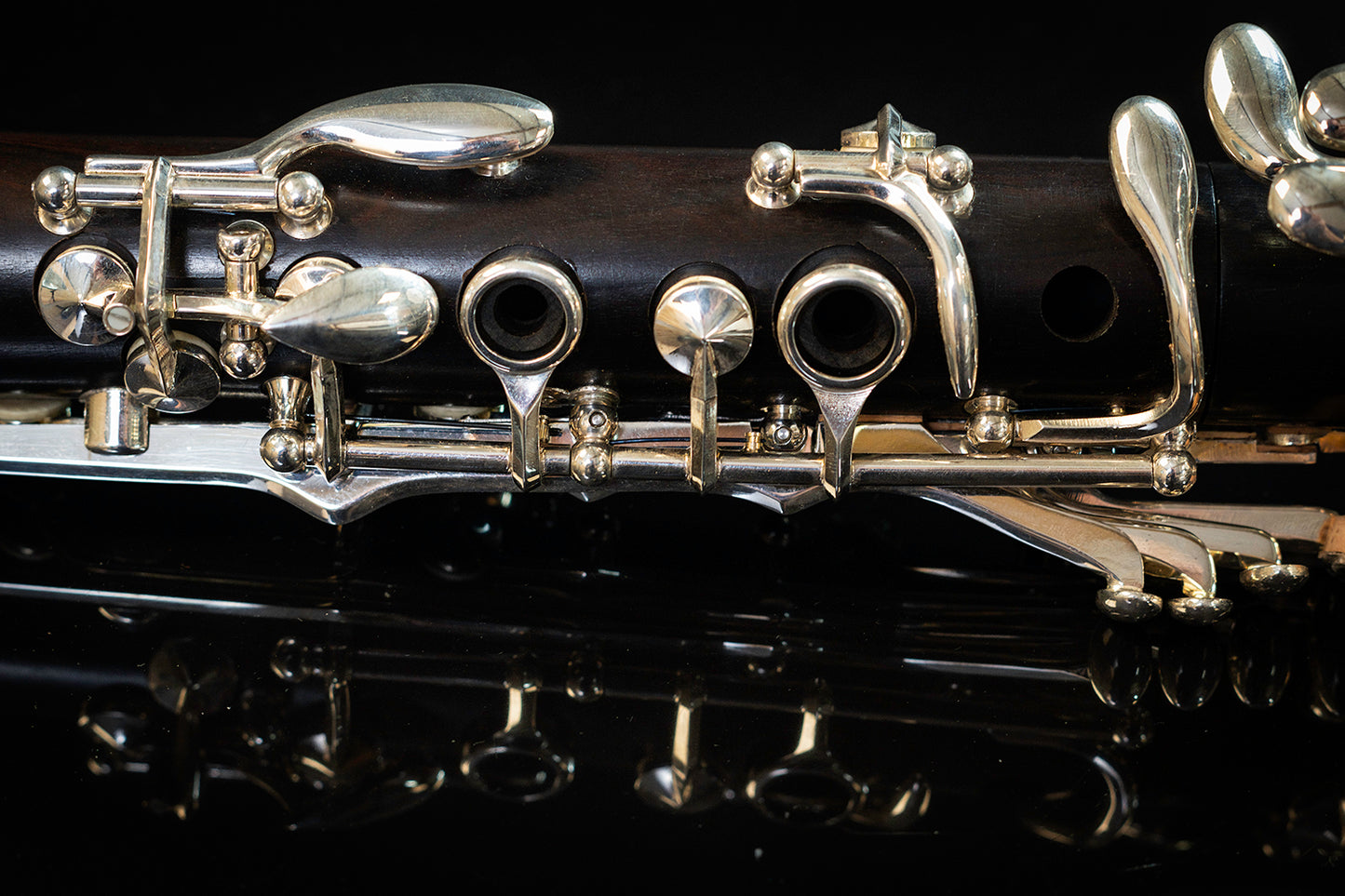 RC Rosewood (Dalbergia olivero) Clarinet outfit, custom made